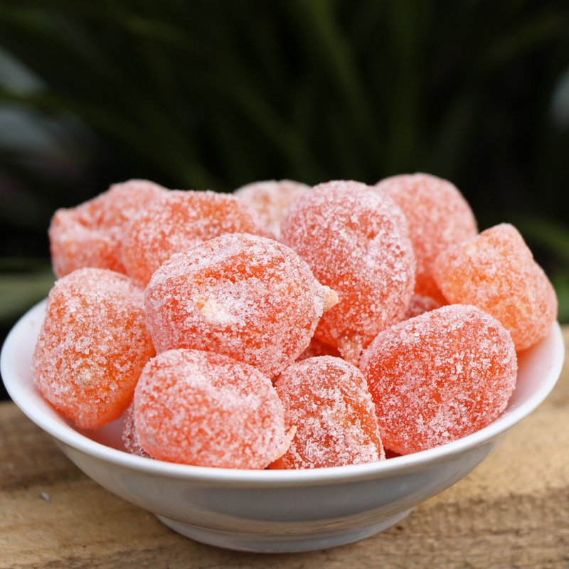 老式冰糖金桔饼蜜钱果脯正宗金橘干500g白糖小金桔橘子糖包邮