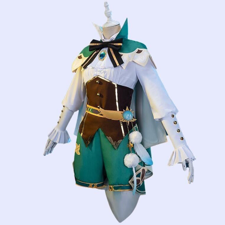 现货原神服温迪cos套装风