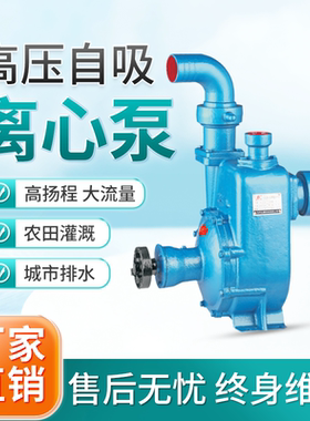创民高压自吸喷灌离心泵大流量