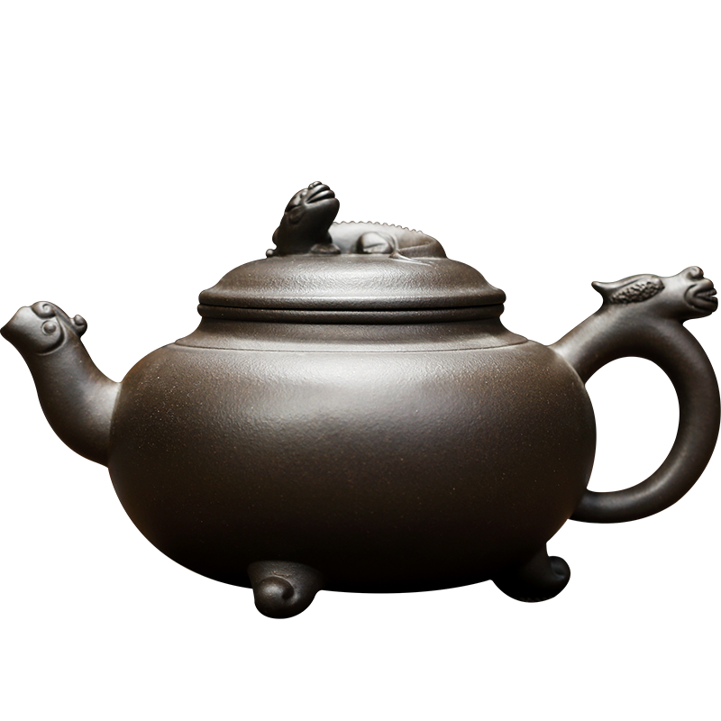实力派功夫茶具宜兴紫砂茶壶紫泥