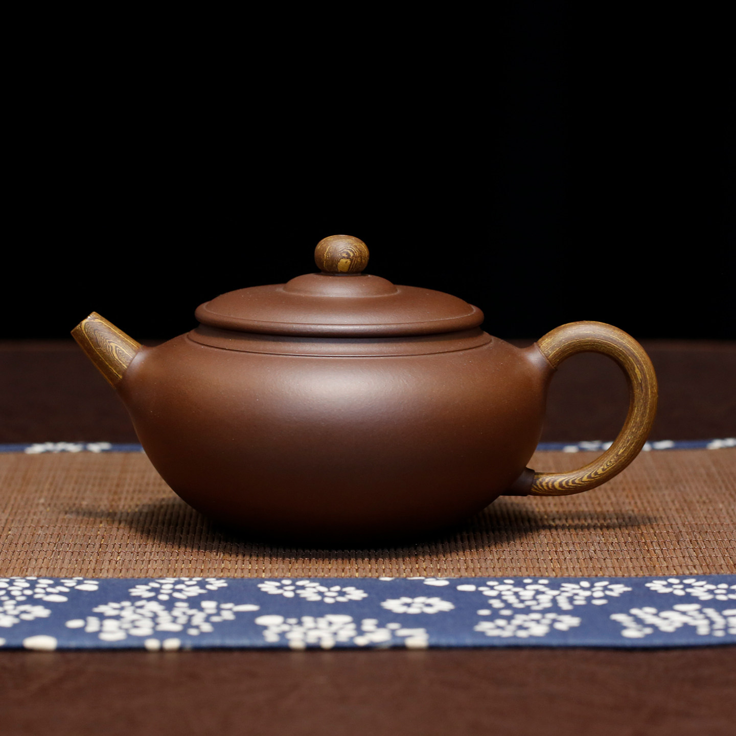 木纹水平原矿珍藏老紫泥国工杨良君全手工正宗宜兴紫砂壶家用品茗