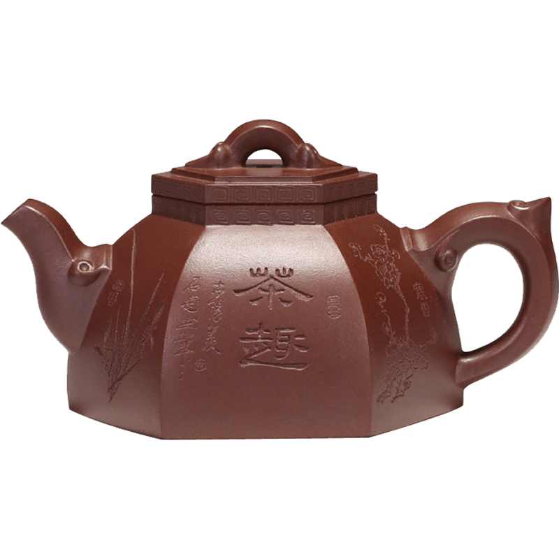 宜兴紫砂壶茶具张义制陶底槽清