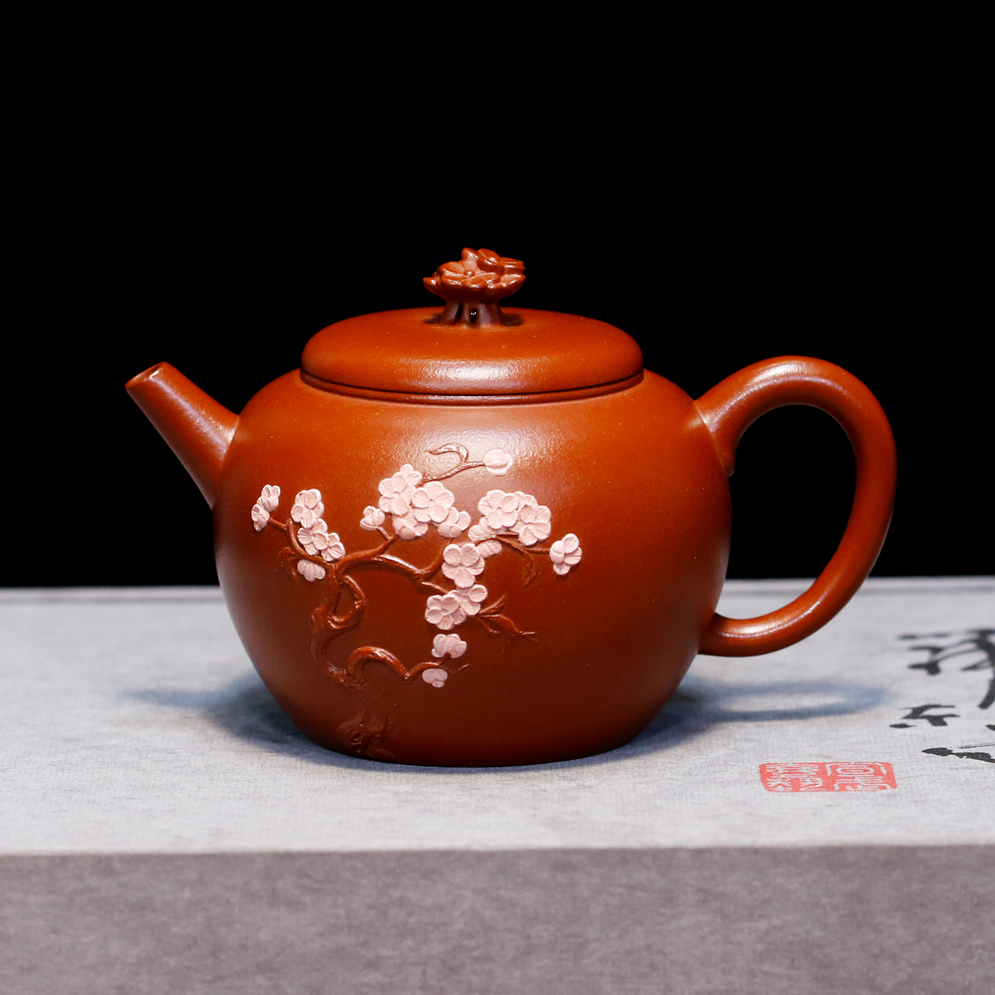 盛时原矿大红袍高工汤宣武纯全手工精制正品宜兴紫砂壶家用品茗