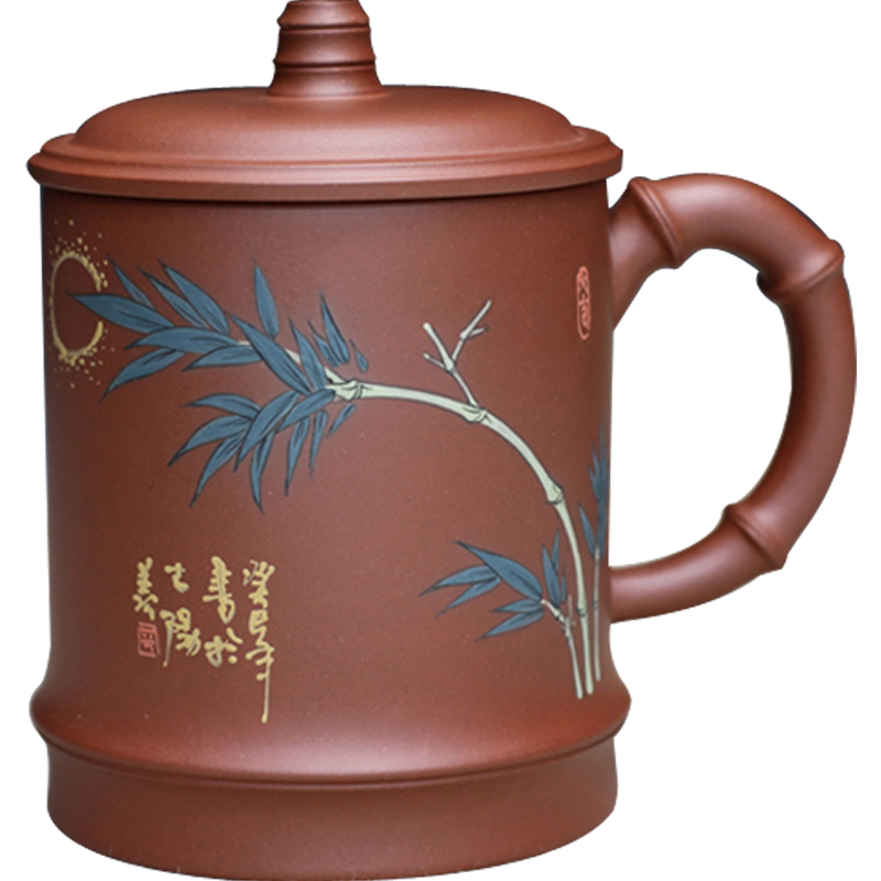 竹节杯实力派原矿底槽青茶壶