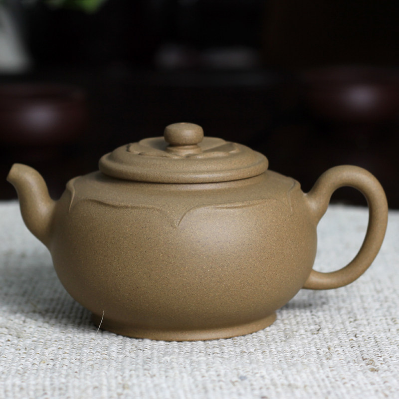 忆莲高工张雪军全手工筋囊茶壶原矿珍藏老段泥宜兴高档紫砂320cc