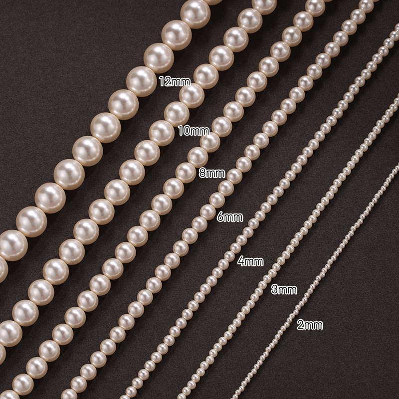 仿珍珠毛衣链女秋冬高级感锁骨链