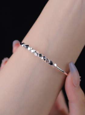 925纯银碎银几两手镯2022年新款