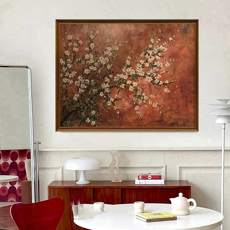 原创|《花满春枝》中古手绘油画