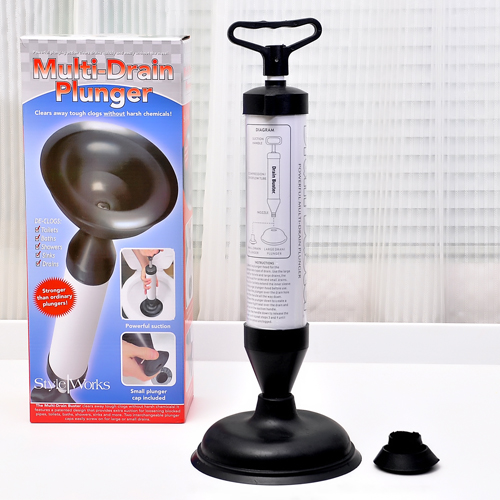 通下水道神器一炮通厕所管道疏通工具通便器堵塞通马桶家用皮搋子