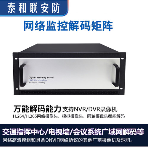 新品楼宇监控视频解码矩阵