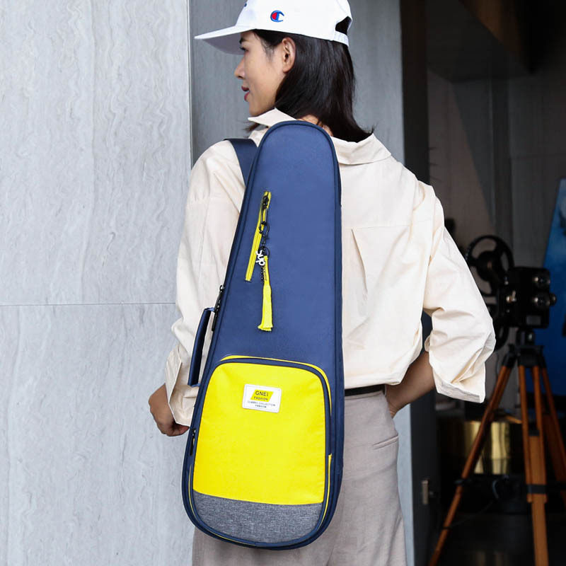 加厚尤克里里琴包23寸电吹管包双肩可提加厚便携ukulele乌克丽丽