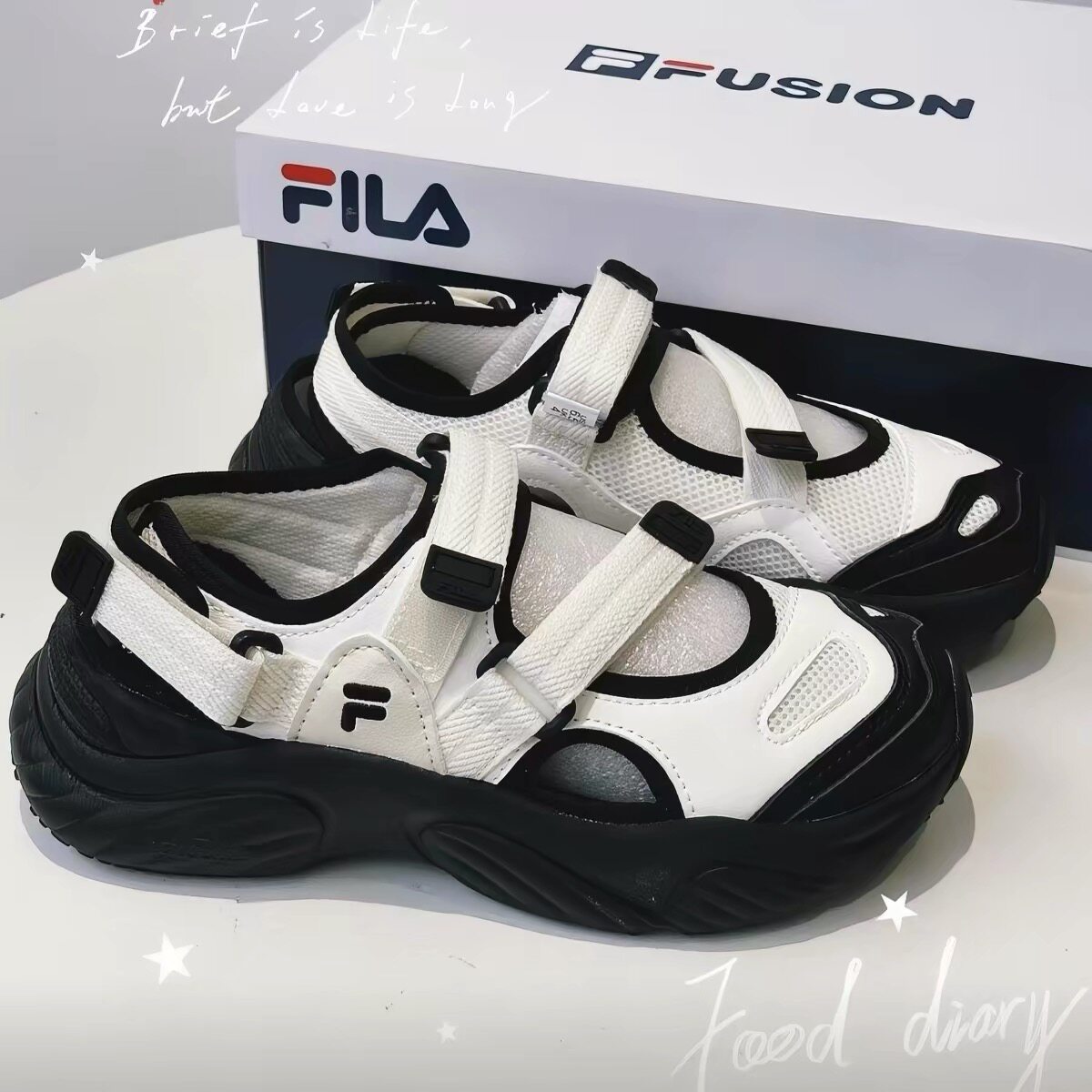 FILA/斐乐 Conch 舒运动沙滩鞋/凉鞋