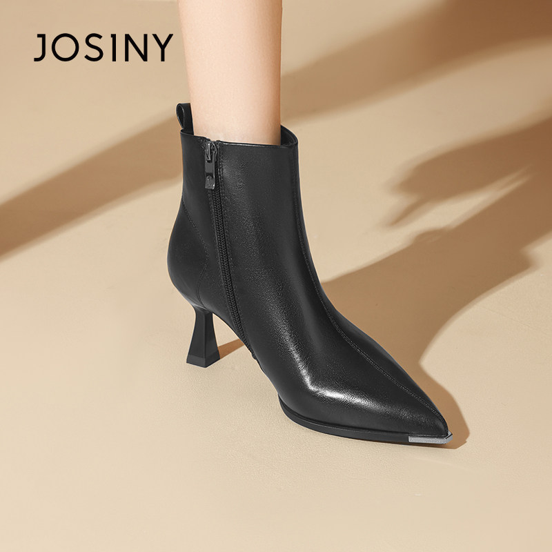 卓诗尼秋季新款性感气质时装靴女