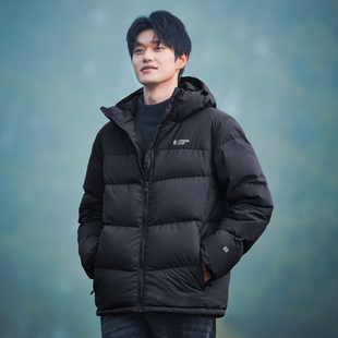 【雪豹鹅绒服】拓路者800蓬男式羽绒服90绒冬季户外登山连帽外套