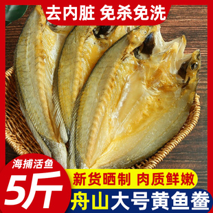 舟山特产黄鱼鲞风干鱼干黄花鱼干海鱼干海鲜干货鱼鲞咸鱼大黄鱼干