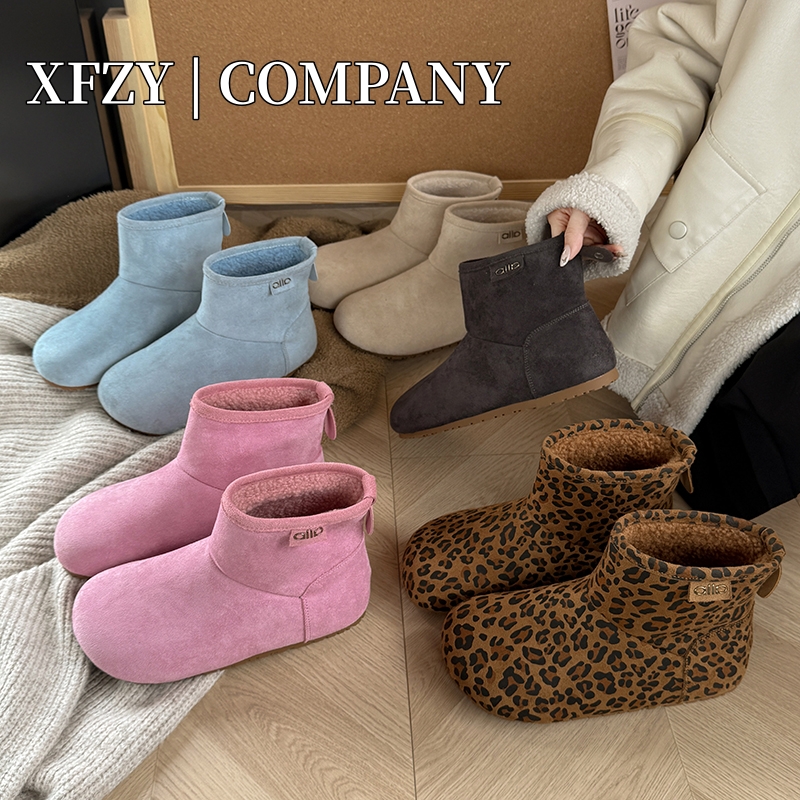 【明星同款】巨舒适！加绒雪地靴