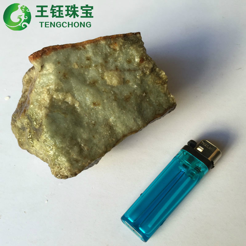 腾冲拆老房子挖出来的翡翠老料原石/大个头老拉丝工艺古玉老玉料