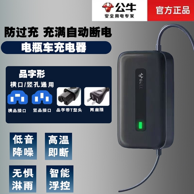 品字头T字头雅迪爱玛充电器公牛