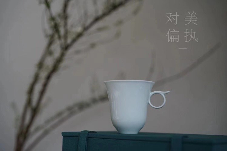 【有余意TEA】影清釉 中式咖啡对杯