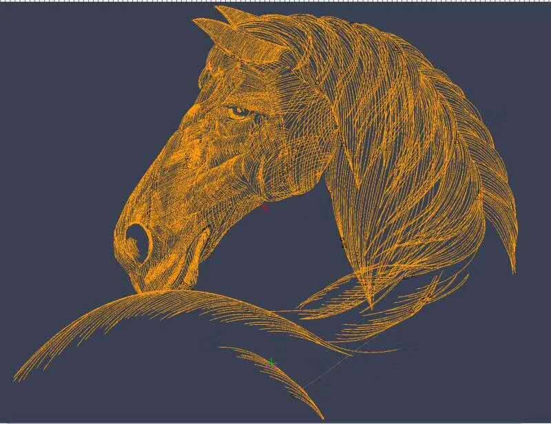 电脑绣花版带emb 威尔克姆图样制卡花样设计网络刺绣制版打带打版