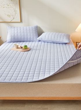 褥子床垫床垫子上的铺底垫背单人学生宿舍垫被190x90cm床护垫薄款