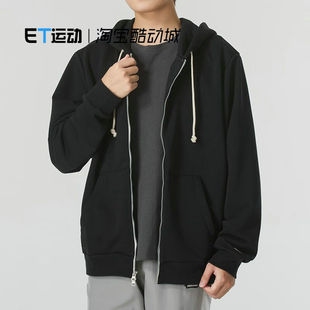 Nike耐克男子黑色运动休闲连帽开衫夹克外套上衣CZ6377-010