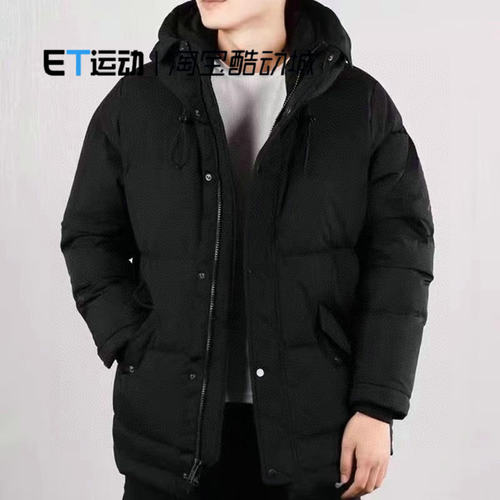 Nike耐克运动装保暖黑色羽绒服