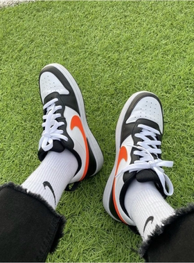 Nike耐克 Court Borough GS女子大童低帮运动休闲板鞋 BQ5448-115