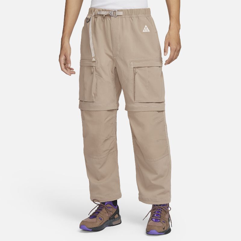 男裤耐克可拆卸工装宽松休闲直筒