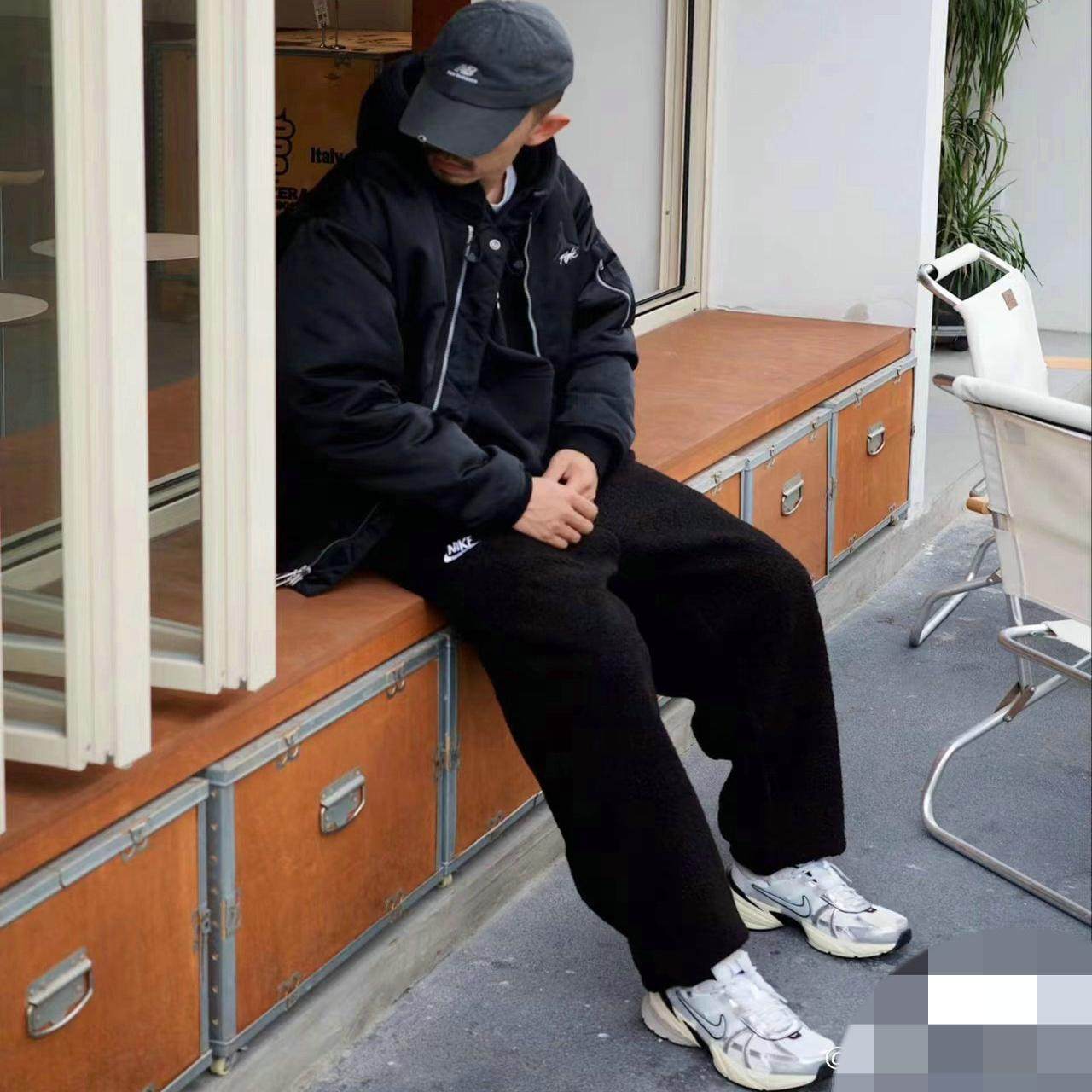 运动裤Nike耐克长裤冬季款圈圈绒