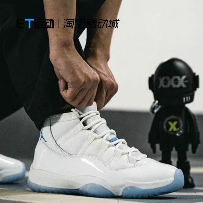 Nike耐克男鞋Air Jordan 11 AJ11 传奇蓝 中高帮篮球鞋CT8012-104