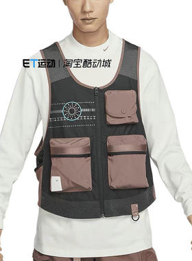 耐克男士夏季休闲马甲