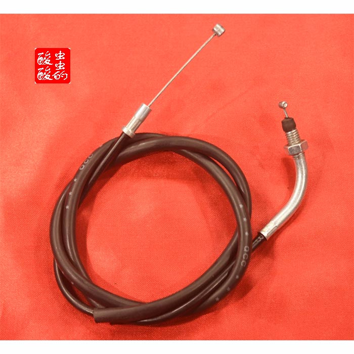 摩托车 小头弯管 蓝白锌 风门拉线 长约97CM