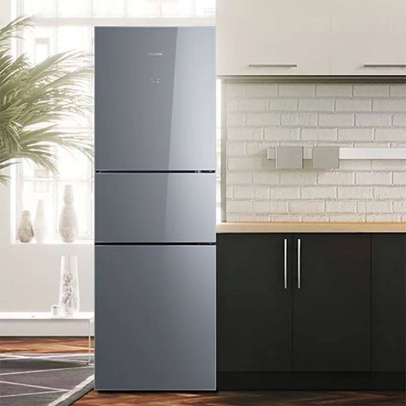 MeiLing/美菱 BCD-271WUP3B三门变频风冷无霜冰箱玻璃面板一级