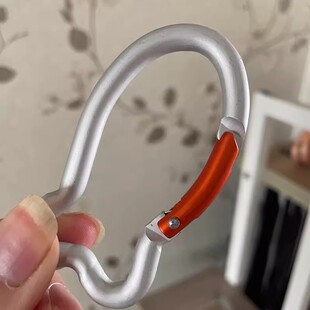 8号鱼形户外铝合金登山挂扣  背包扣钓鱼背包挂扣 挂扣可定制logo