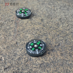 2.5CM旅游便携旅游越野定制LOGO 迷你户外指北针指南针配件塑料2