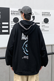 2026秋季新款男裝衛(wèi)衣原創(chuàng)中性港風(fēng)連帽拼接上衣外套黑色GW04-P70，女裝短外套，電商B277(原6028)