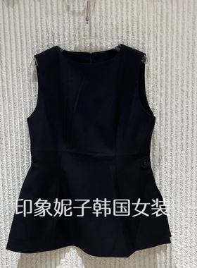 欧洲站2026春夏新款PH23百搭显瘦无袖背心马甲女潮马夹上衣68517