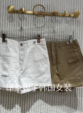 欧洲站夏新高腰显瘦A字牛仔短裙