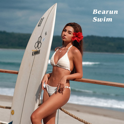 BEARUN SWIM 挂脖比基尼套装2026新款海边度假泳装分体泳衣两件套