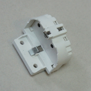 平四针U型/H管灯座插头/底座/灯头镇流器灯管插头一字四针平四针