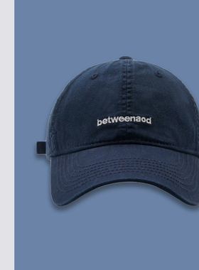 TURN2SPRING 小众设计感 韩版潮牌刺绣字母软顶棒球帽 鸭舌帽