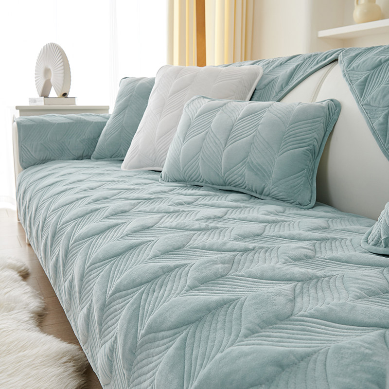 毛绒沙发垫防滑坐垫子四季通用冬季简约皮靠背巾套罩全包盖布定制,居家布艺,沙发垫,淘宝优惠券,粉丝福利购,淘宝优惠卷