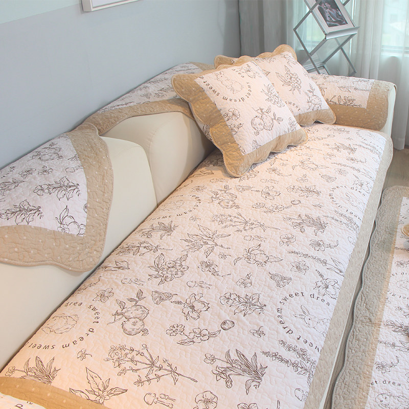 全棉沙发垫布艺防滑四季通用沙发套罩巾纯棉沙发巾盖布北欧坐垫,居家布艺,沙发垫,淘宝优惠券,粉丝福利购,淘宝优惠卷