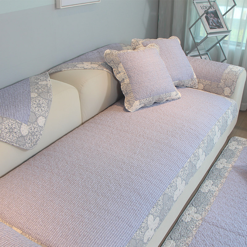 纯棉沙发垫四季通用防滑沙发套罩现代简约布艺沙发巾全棉坐垫盖布,居家布艺,沙发垫,淘宝优惠券,粉丝福利购,淘宝优惠卷