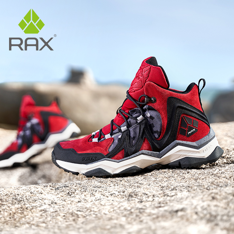 【清仓】rax防水登山鞋男徒步鞋 女冬季爬山鞋轻便户外鞋履旅游靴