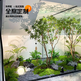 精品级仿真马醉木绿植造景橱窗植物室内榕树装饰树大型假树景观
