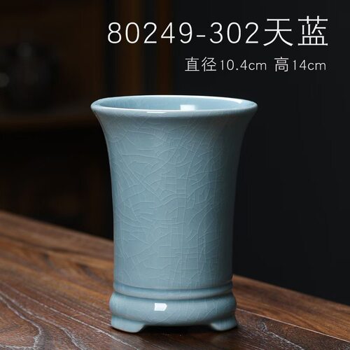 哥窑花盆陶瓷开片兰花专用蝴蝶兰绿植造景室内吊兰微景观盆景盆