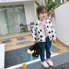 童装 儿童宝宝上衣潮 洋气中小男童春装 新款 女童牛仔外套春秋款 韩版