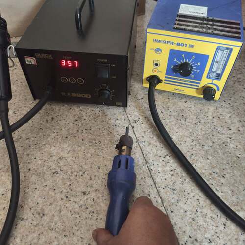 可议价白光HAKKO FR-801快克990D数显热风枪 QUIC